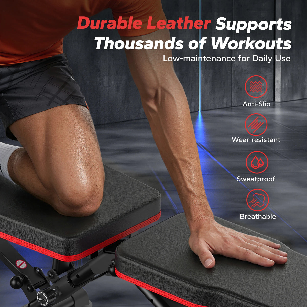 Merach Adjustable Weight Bench With 108 Angles For Home Fitness