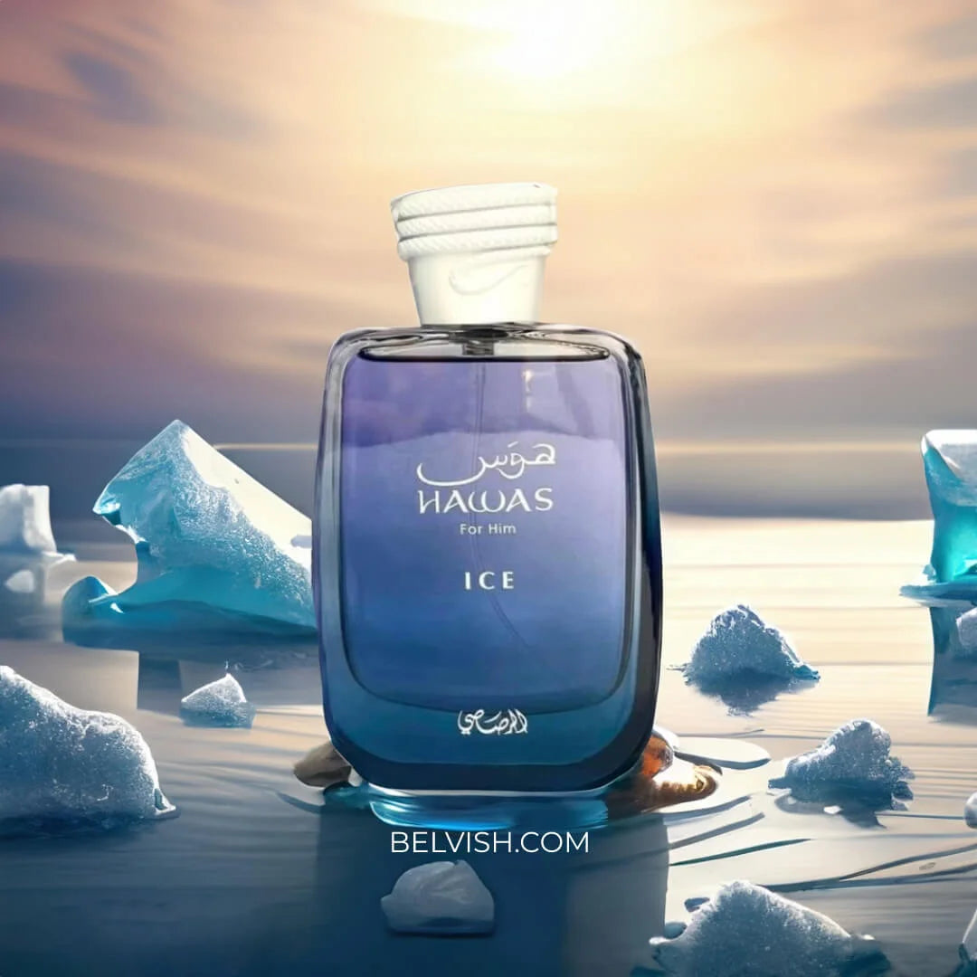 Rasasi Hawas Ice Eau De Parfum Fresh Aquatic Citrus Fragrance