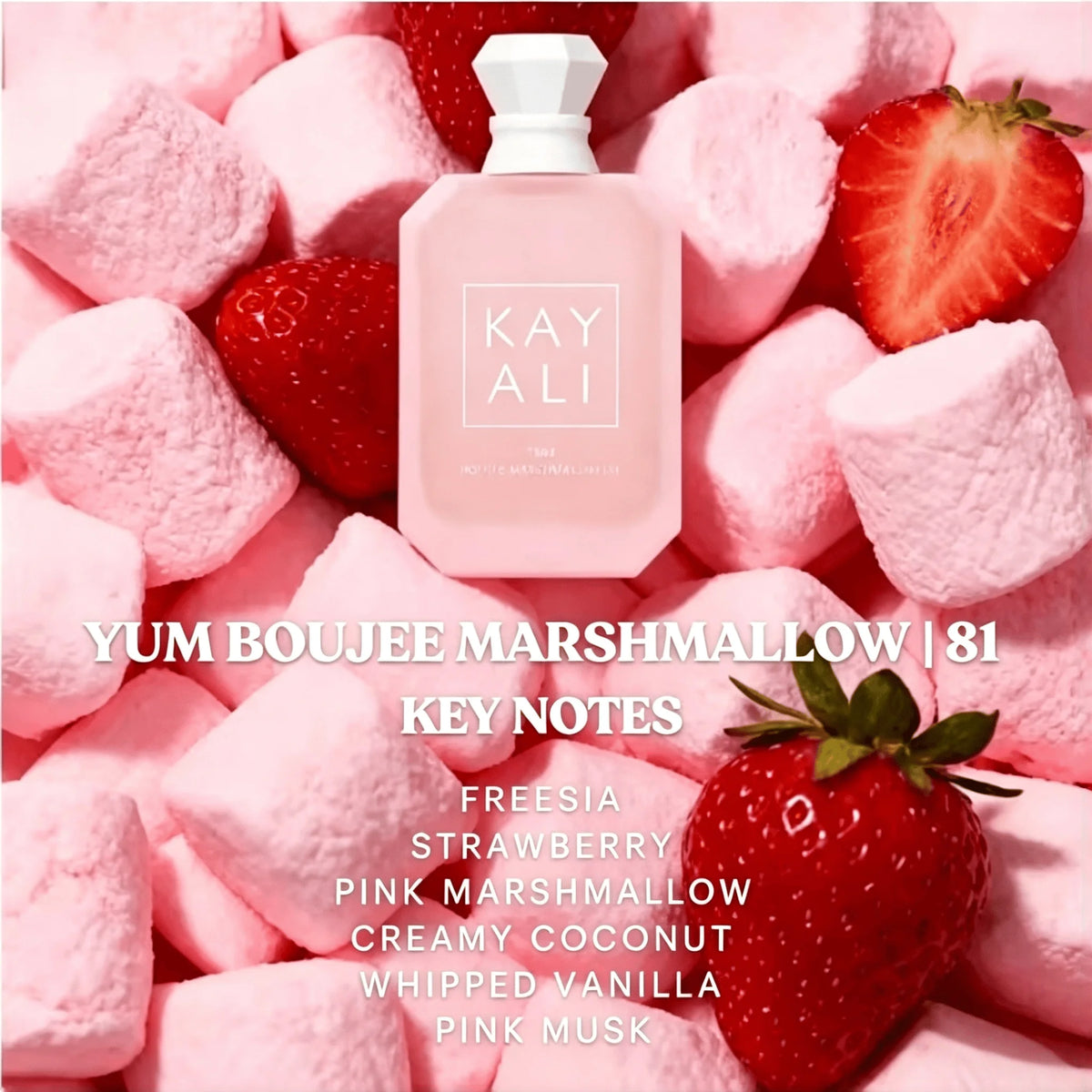 Kayali Yum Boujee Marshmallow Eau De Parfum Sweet Gourmand Fragrance