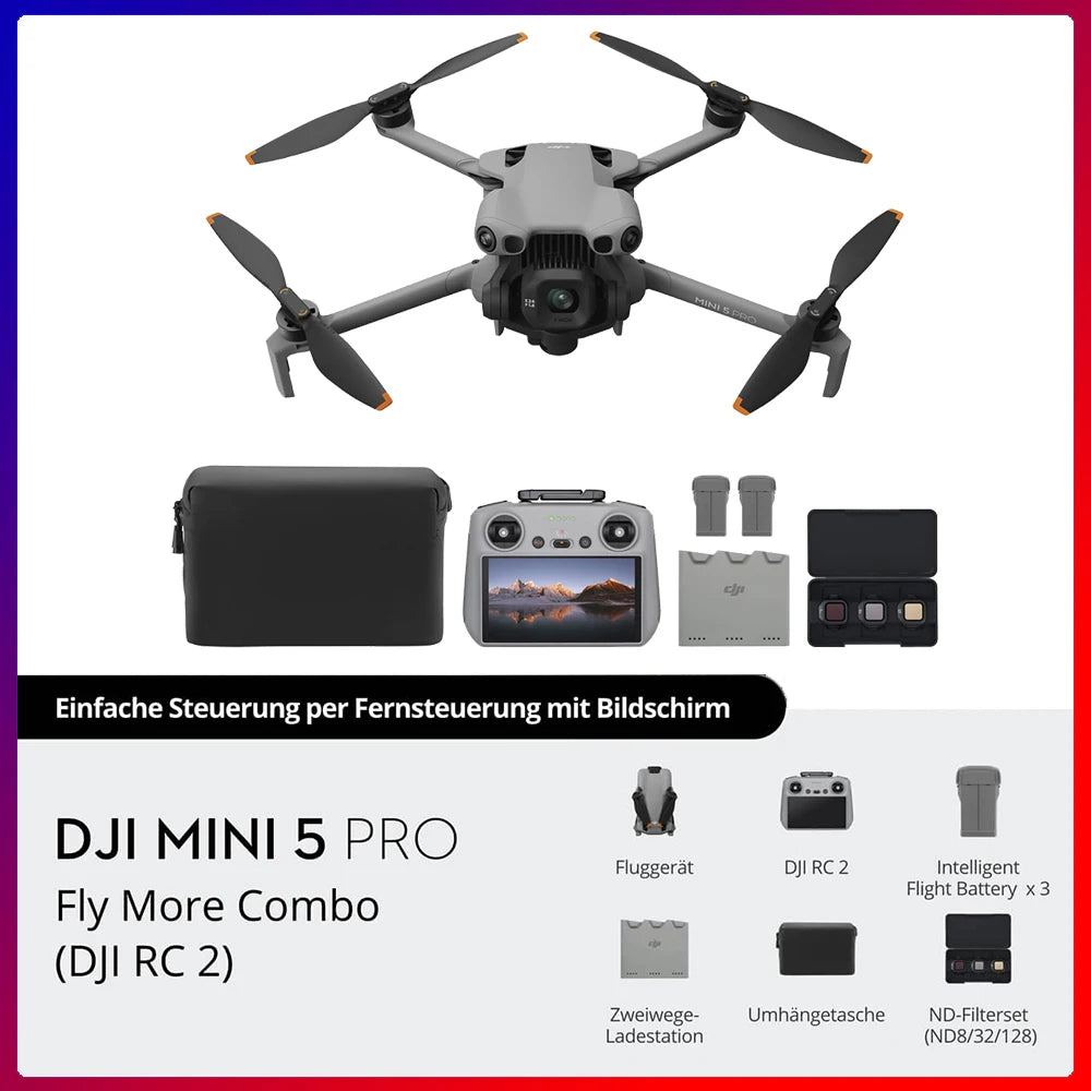 DJI Mini 5 Pro Drone With 4K Camera Active Tracking