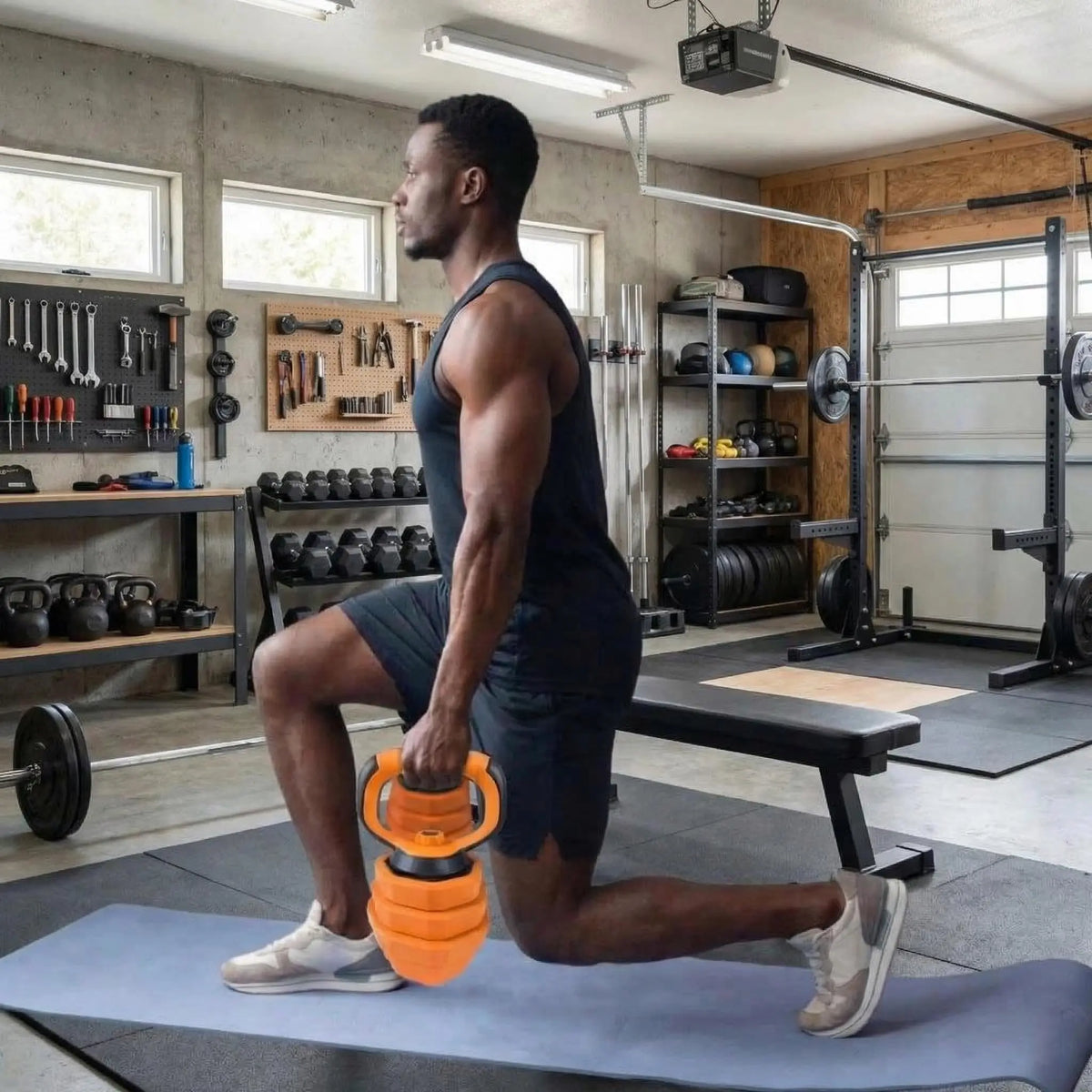 Adjustable Multi Function Home Gym Dumbbell Workout Set