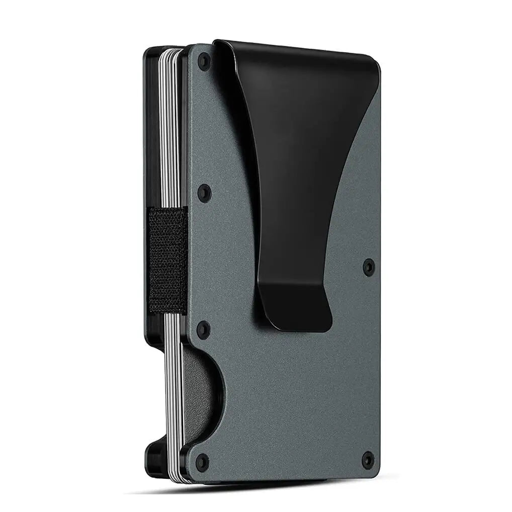 Minimalist Wallet for Men & Women Slim RFID Wallet, Scratch Resistant, Credit Card Holder & Money Clip, Easily Removable Money