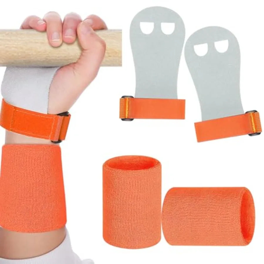 Gymnastics Hand Grips With Wrist Support And Palm Protection