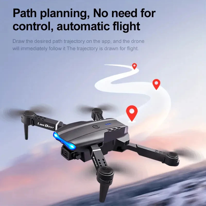 ZNLYRION Dual Camera FPV Foldable Drone With Optical Flow Hover