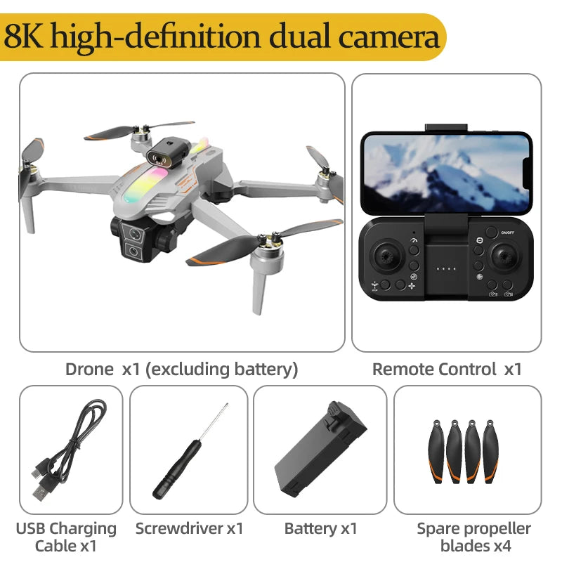 B11 Pro WiFi FPV Foldable Drone Dual Camera Altitude Hold