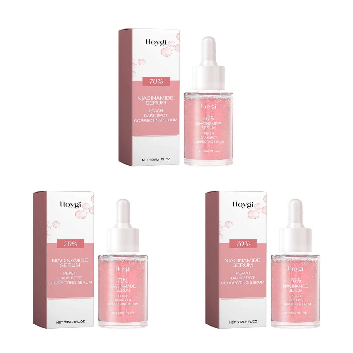 Hoygi Niacinamide Facial Serum With Hyaluronic Acid And Peach Extract