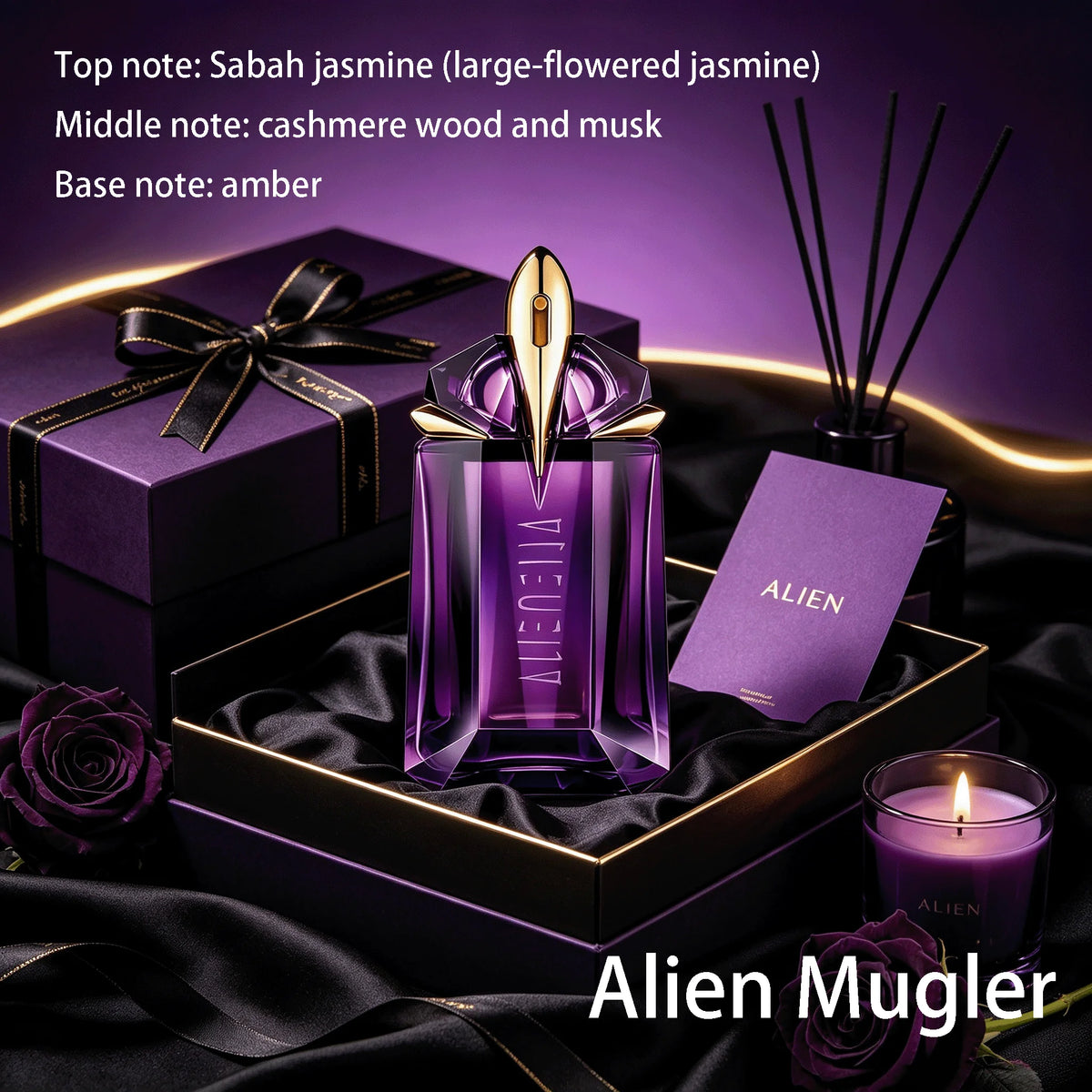 Mugler Alien Floral Amber Eau De Parfum Fragrance For Women