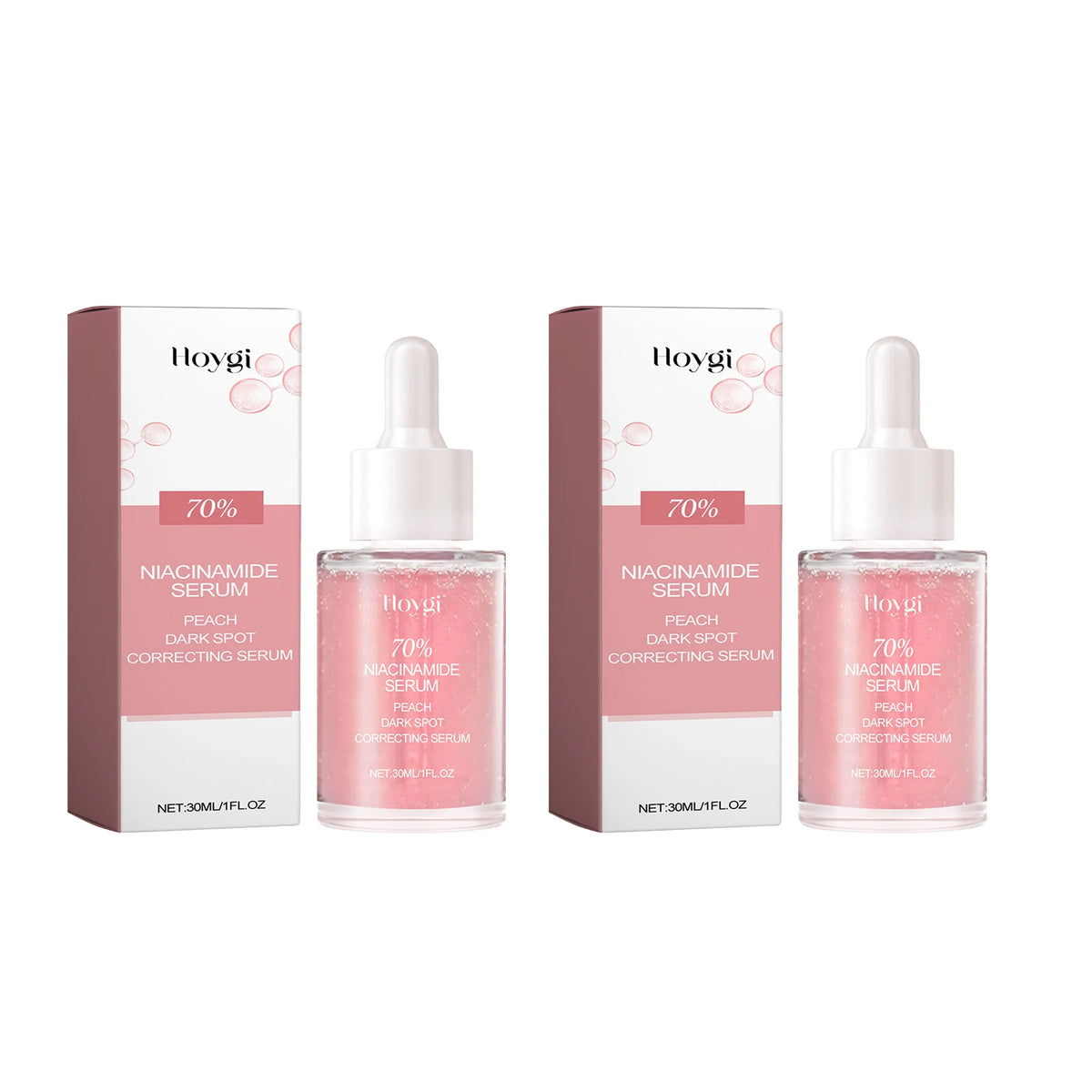 Hoygi Niacinamide Facial Serum With Hyaluronic Acid And Peach Extract