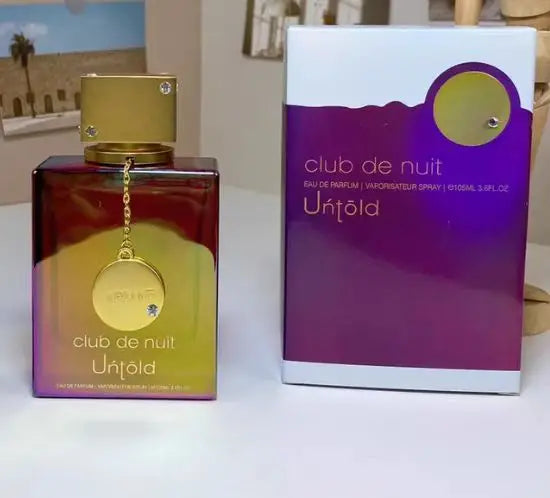 Armaf Club De Nuit Untold Amber Woody Eau De Parfum Spray for Women and Men