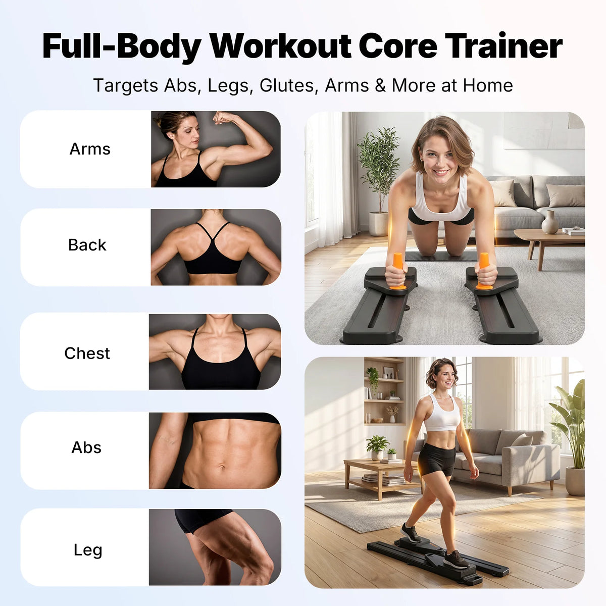 Merach Foldable Pilates Reformer For Total Body And Core Training
