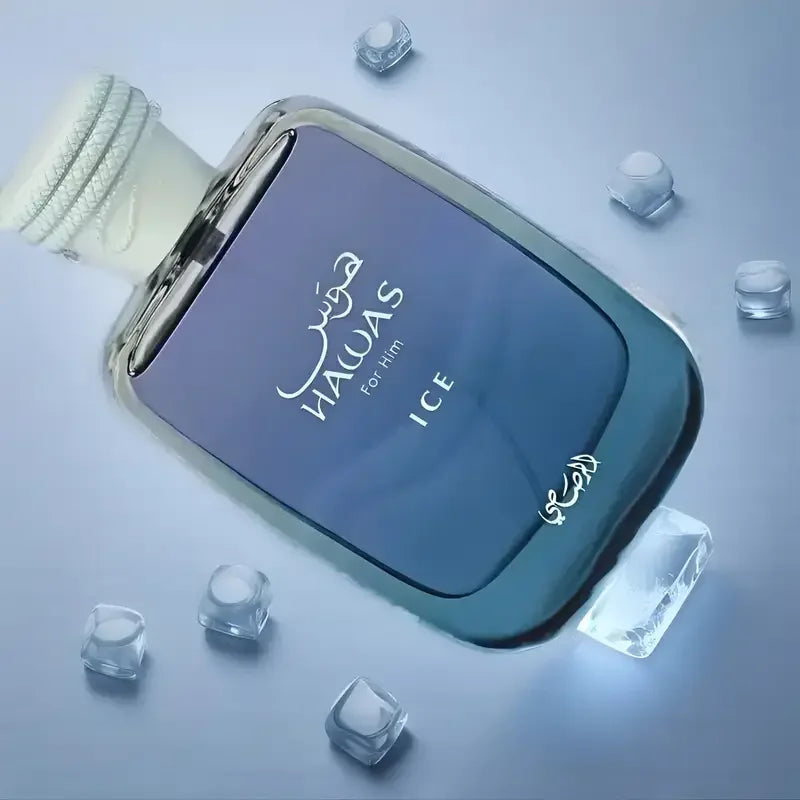 Rasasi Hawas Ice Eau De Parfum Fresh Aquatic Citrus Fragrance