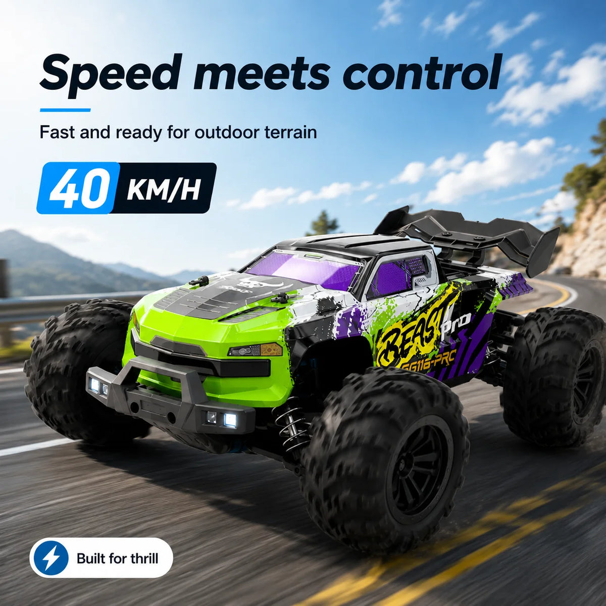 ZNLYRION SG116MAX PRO 4WD Off Road RC Racing Buggy
