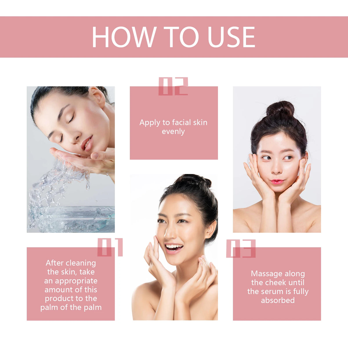 Hoygi Niacinamide Facial Serum With Hyaluronic Acid And Peach Extract