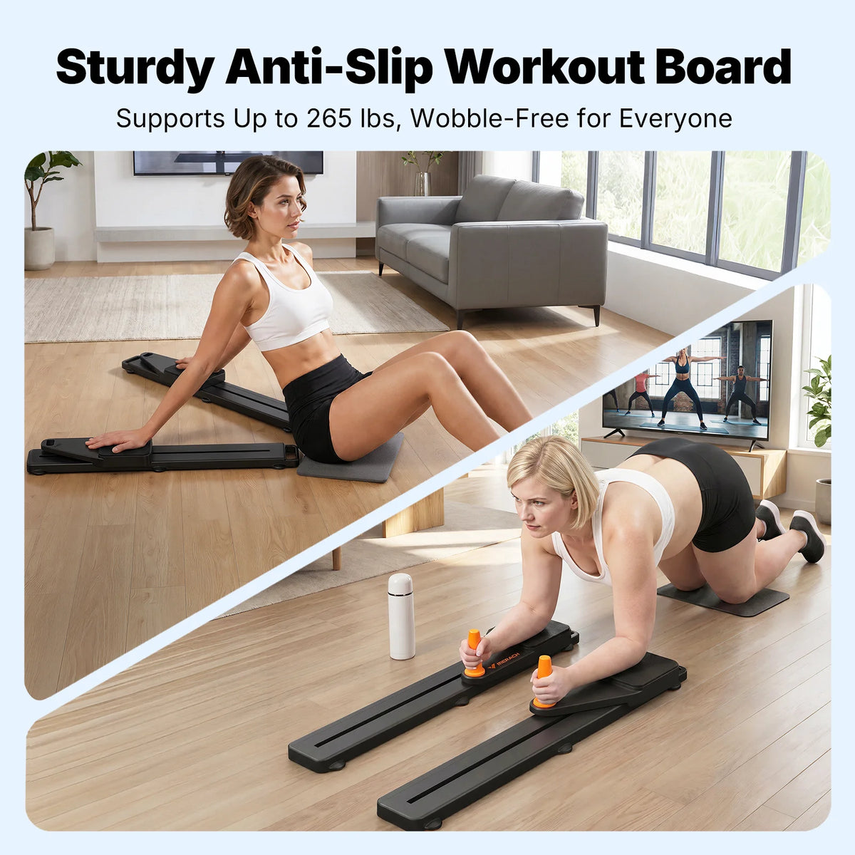Merach Foldable Pilates Reformer For Total Body And Core Training