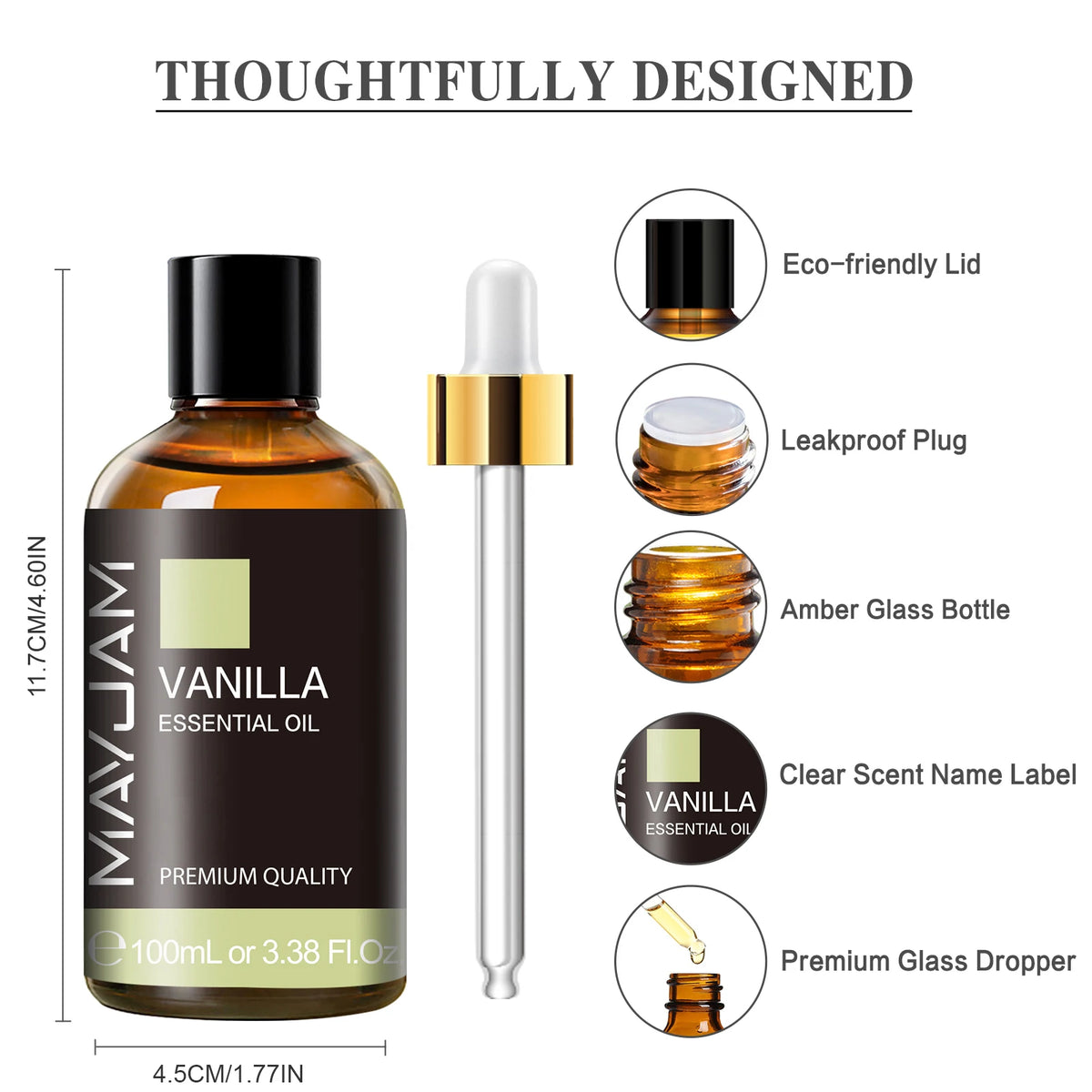 MAYJAM Premium Natural Essential Oil Blend For Relaxing Aromatherapy