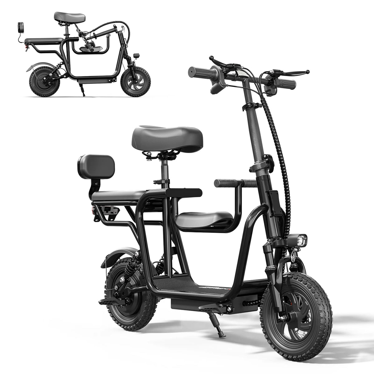 EILLEO Spacewalk Electric Scooter With Seat For Adults