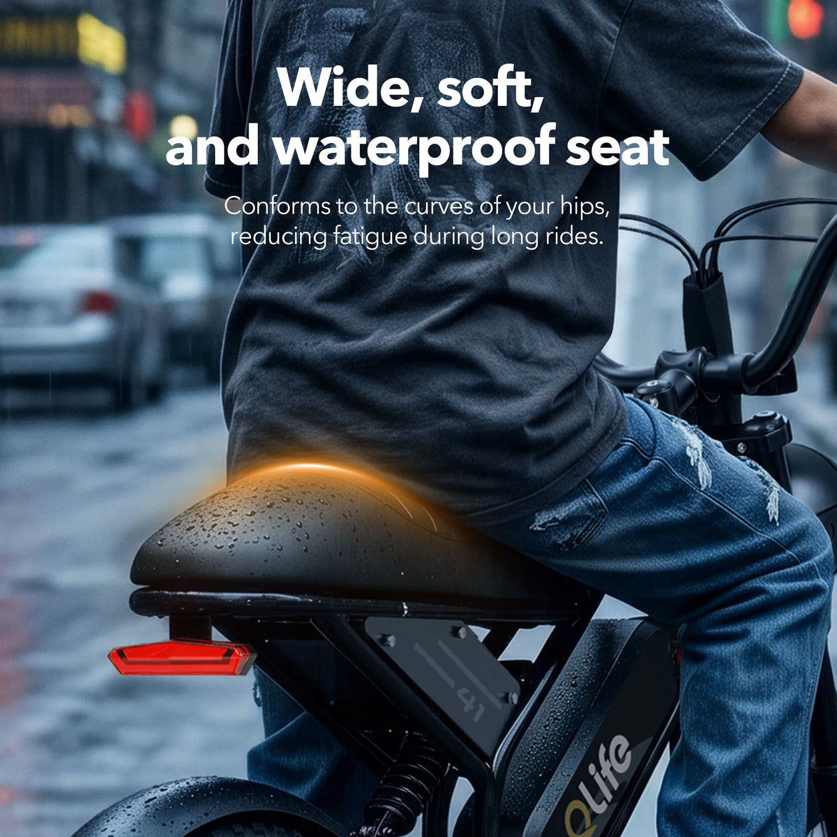 Qlife Spark D1 Fat Tire Electric Bike With Full Suspension