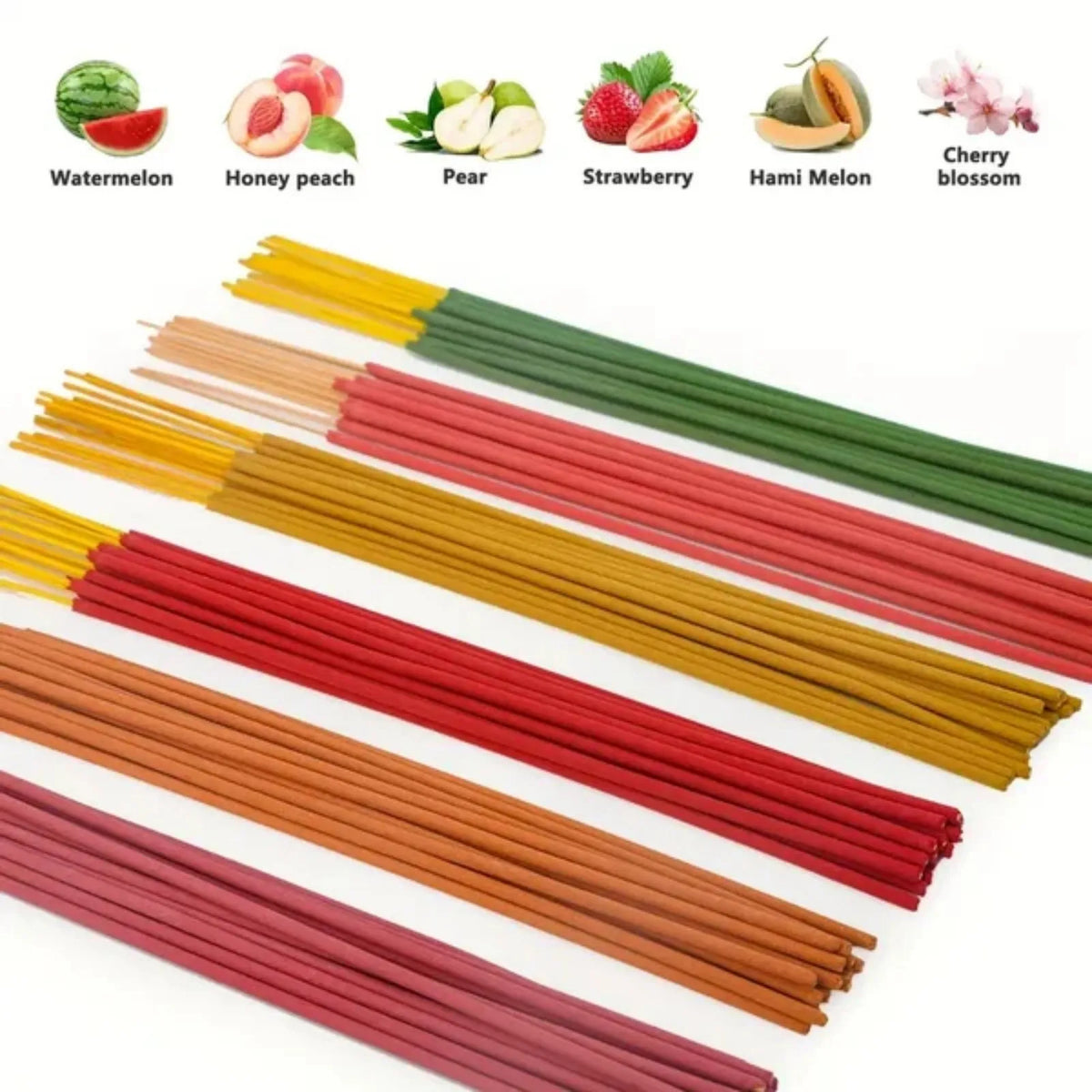 Assorted Fruit Scented Incense Sticks For Meditation And Relaxation