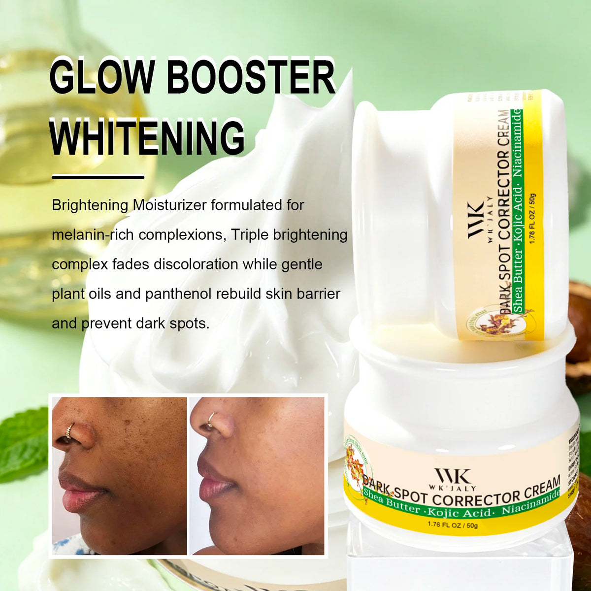 WK JALY Whitening Moisturizing Skincare Set for Dark Spots