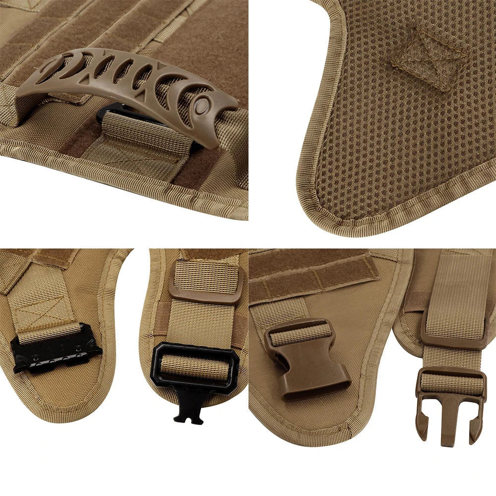Padded Nylon Dog Harness And Leash Set For Training Purposes