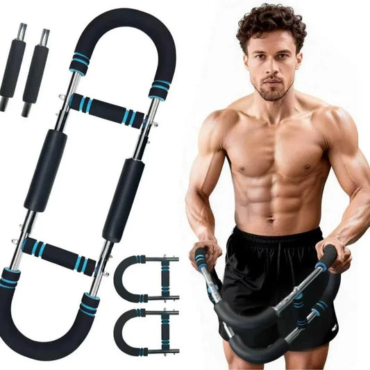 Adjustable U Shaped Chest Expander Strength Training Workout Equipment