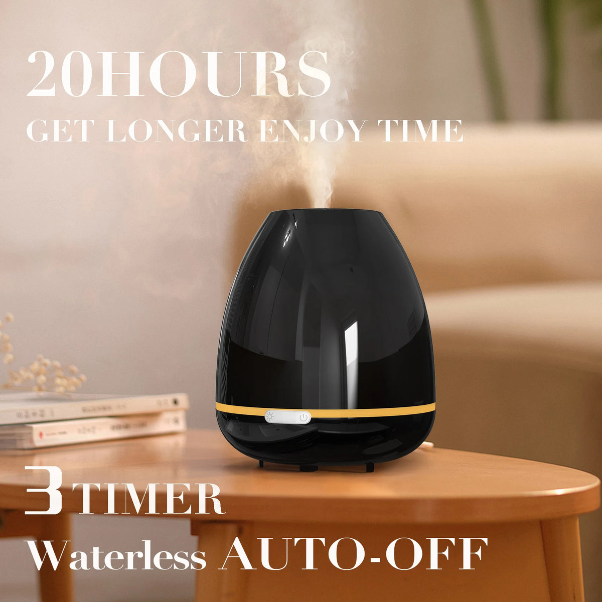 Fashome Desktop Aromatherapy Diffuser With Cool Mist Feature