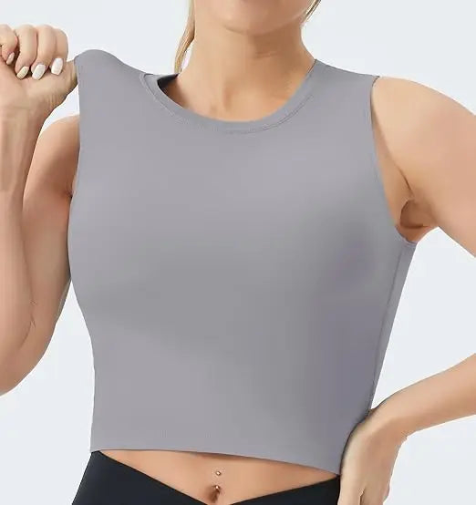 The Gym People Women Sleeveless Sports Bra With Removable Pads