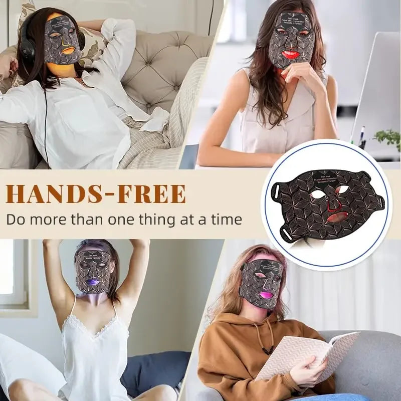 UBilli Led Face Mask Near Infrared Skin Rejuvenation Therapy