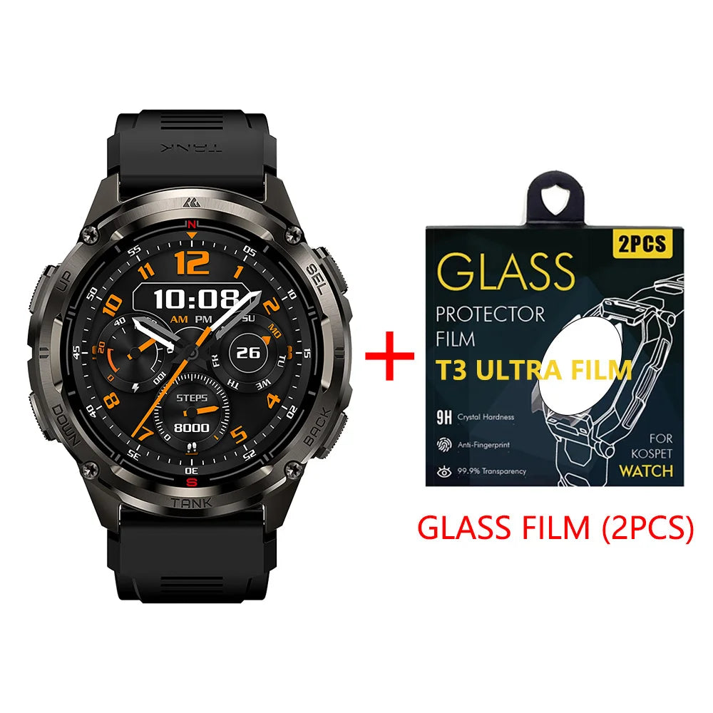 KOSPET TANK T3 Ultra GPS Smart Watch With Bluetooth Calling