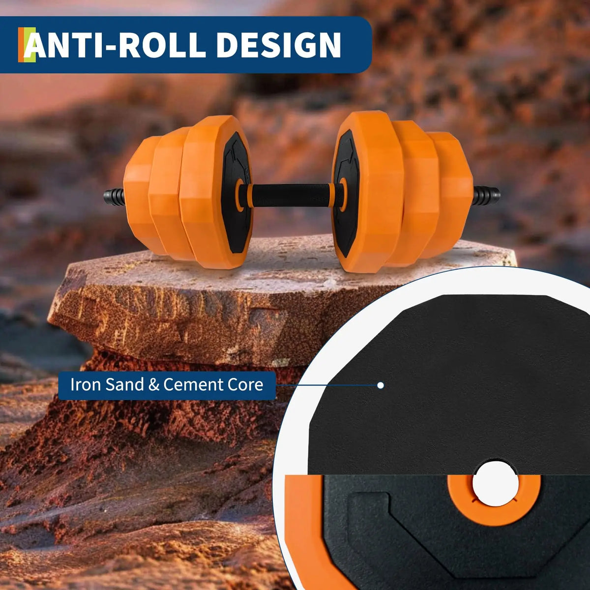 Adjustable Multi Function Home Gym Dumbbell Workout Set