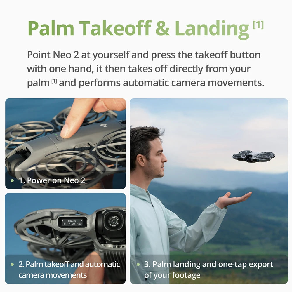 DJI Neo 2 Fly More Combo Drone With RC-N3 Remote Controller