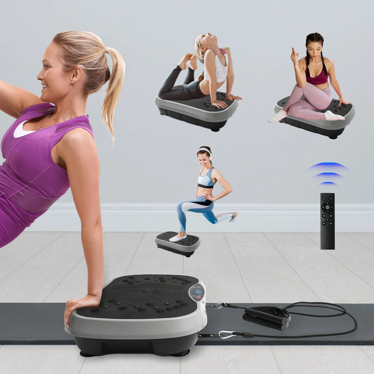Professional Whole Body Vibration Fitness Exercise Platform