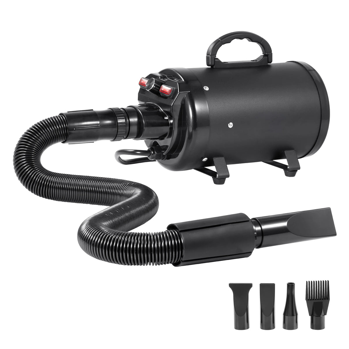 SucceBuy Dog Grooming Dryer With Adjustable Speed Temperature And Nozzles