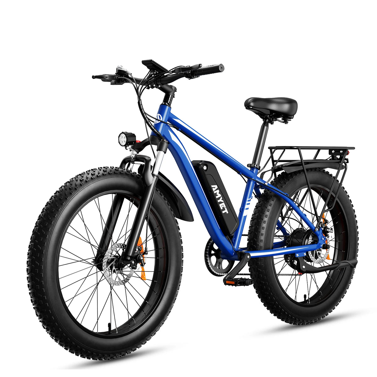 AMYET Electric Fat Tire Mountain Bike With Powerful 1500W Motor