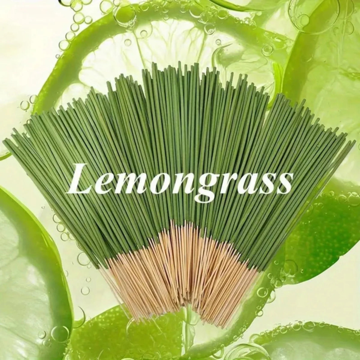 Premium Lemongrass Bamboo Incense Sticks For Home Relaxation