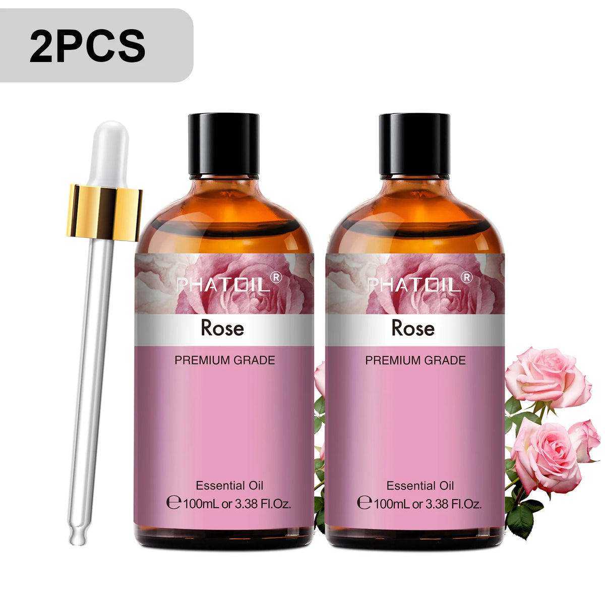 Phatoil Premium Aromatherapy Essential Oil Set For Diffuser Use