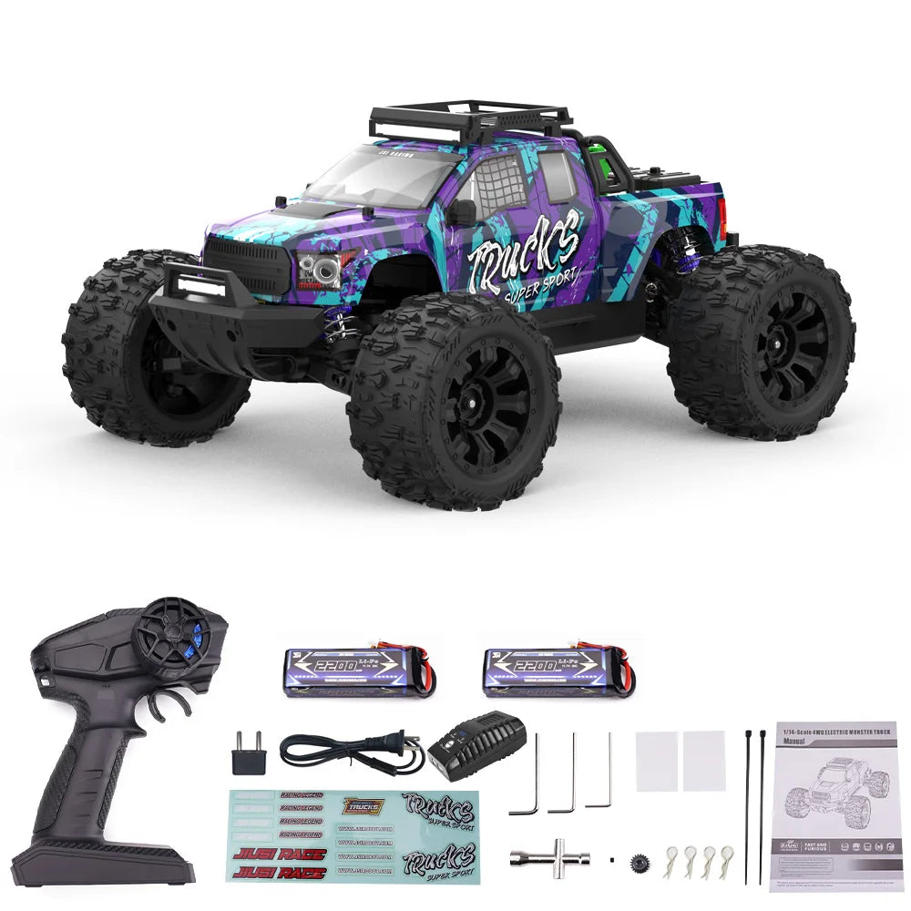JIUSI Brushless 4WD High Speed Off Road RC Racing Car