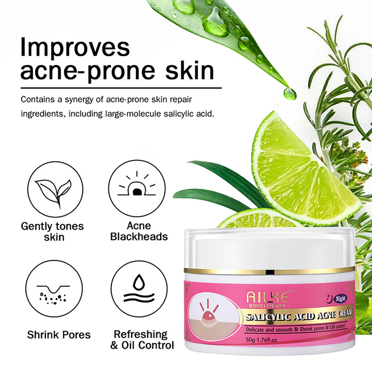 Ailke Natural Skin Brightening Set For Whitening And Moisturizing