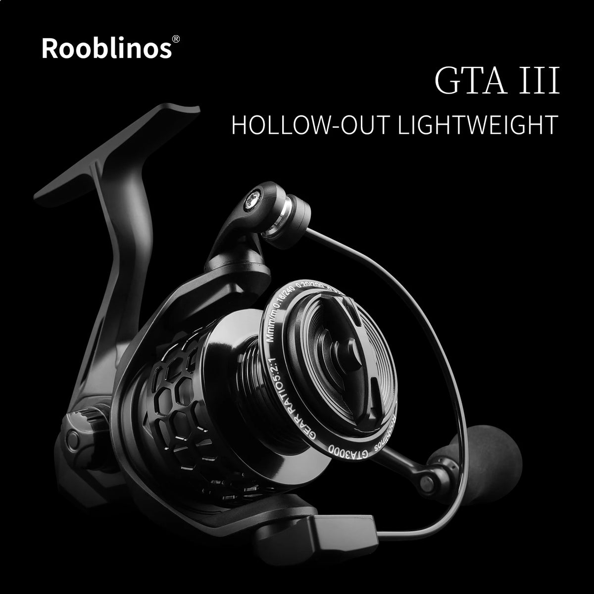 Rooblins GTA3 Spinning Fishing Reel For Saltwater And Freshwater Use
