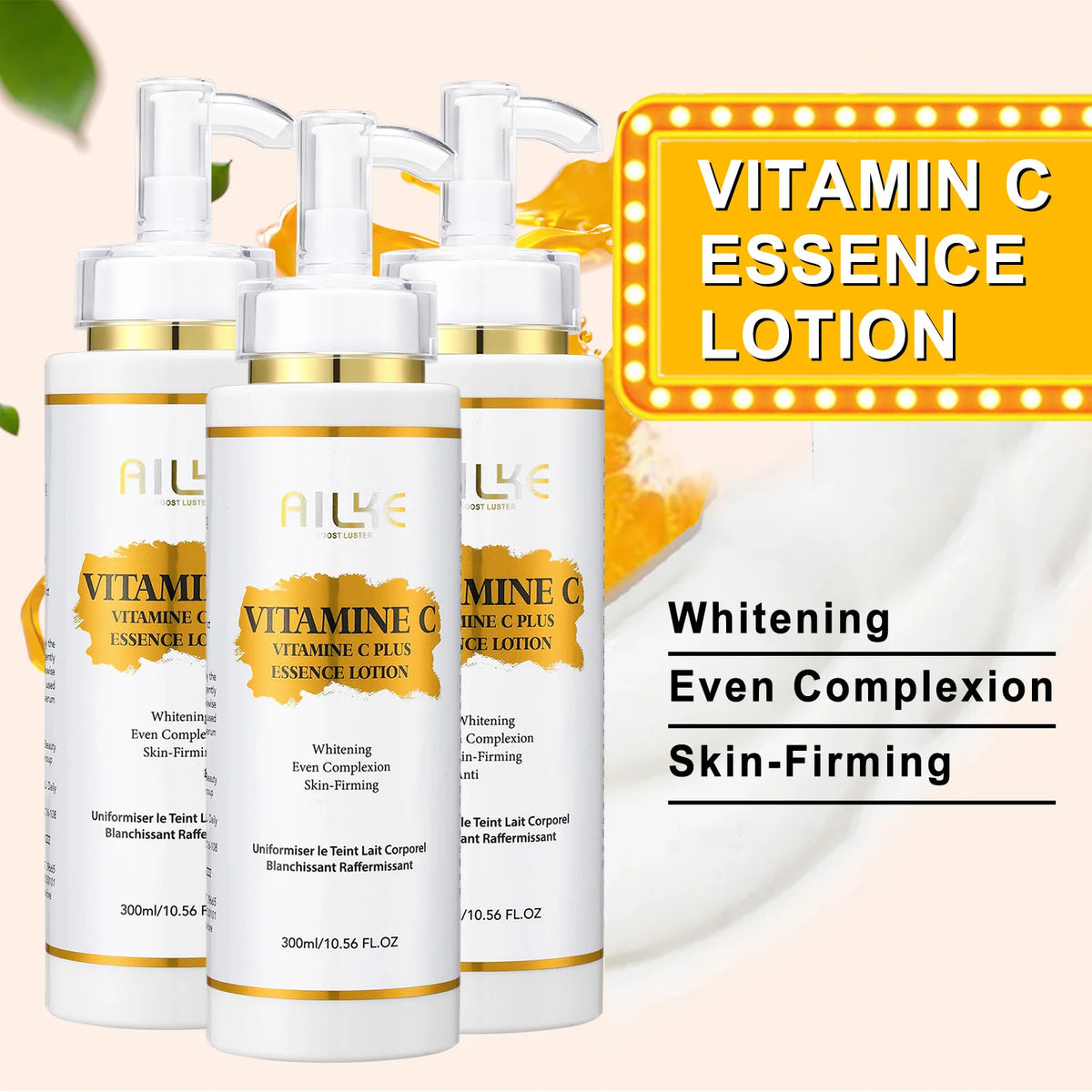 AILKE Vitamin C Brightening Body Cream For Even Skin Tone
