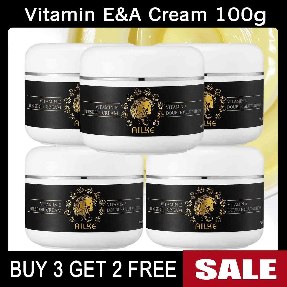 AILKE Collagen 5in1 Skincare Set For Face And Body