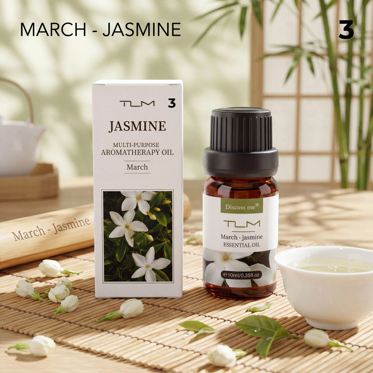 Lavender Lemon Rose Essential Oil Set for Diffusers and Gifts