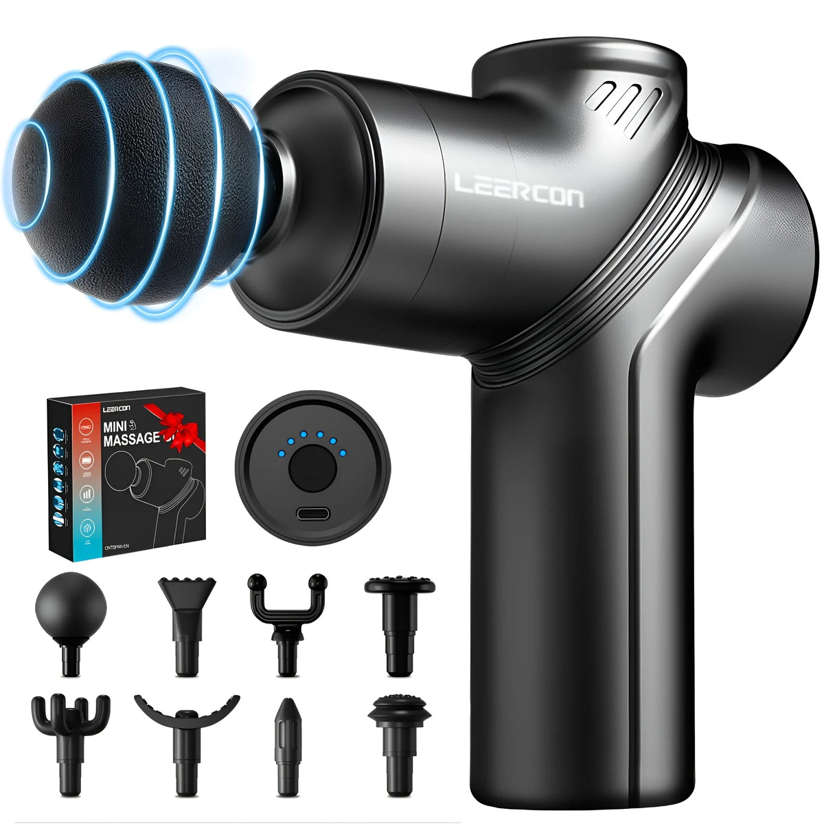 LEERCON Muscle Massage Gun For Deep Tissue Relief And Relaxation