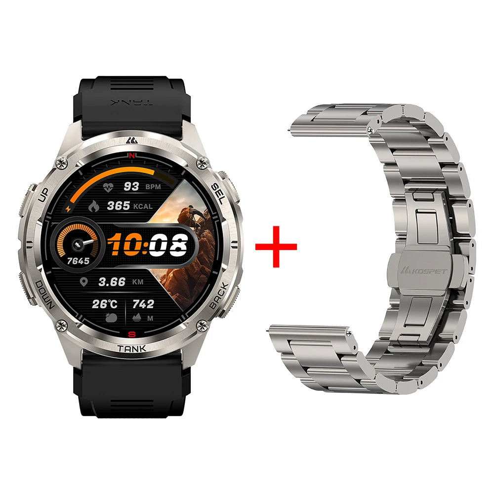 KOSPET TANK T3 Ultra GPS Smart Watch With Bluetooth Calling