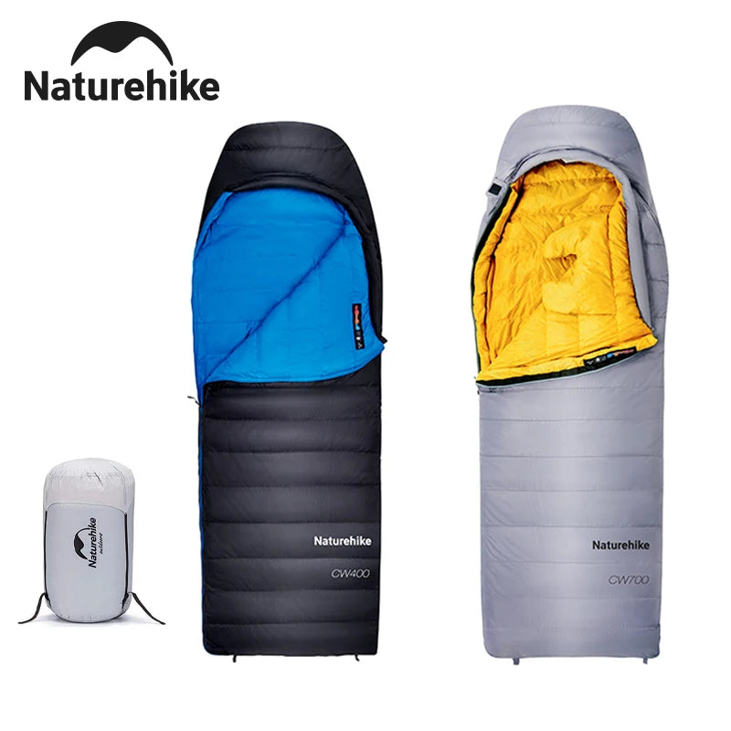 Naturehike Four Season Ultralight Duck Down Sleeping Bag For Camping