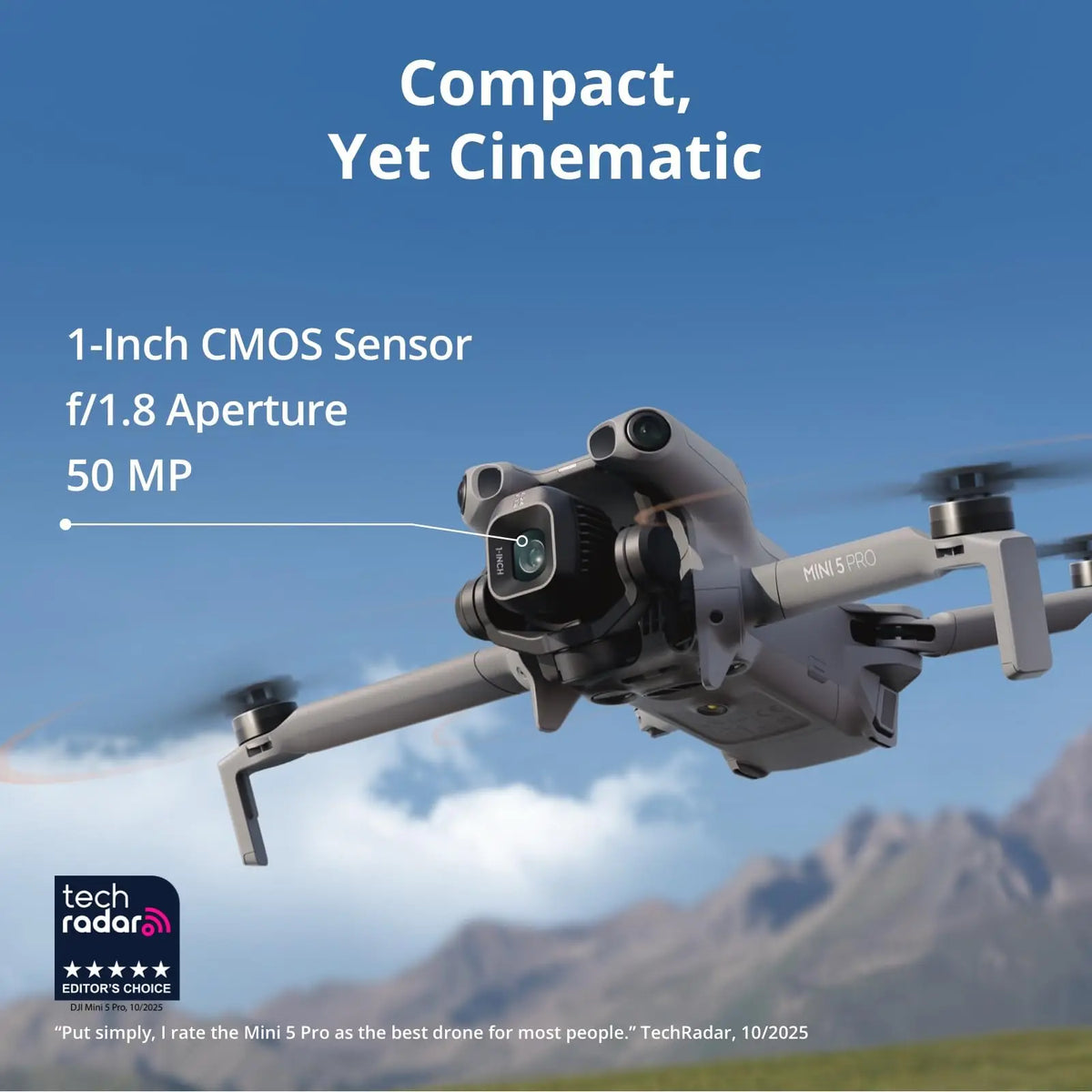DJI Mini 5 Pro Drone With 4K Camera Active Tracking