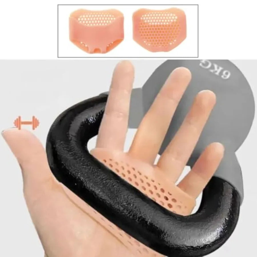 Silicone Palm Grip Pads For Weightlifting And Gym Training