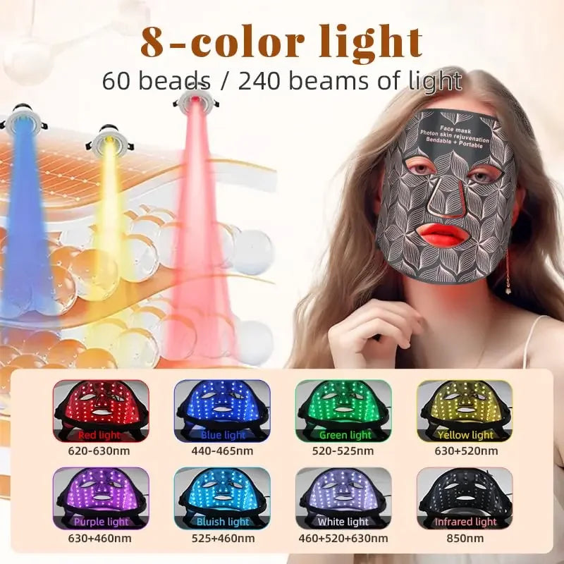 UBilli Led Face Mask Near Infrared Skin Rejuvenation Therapy