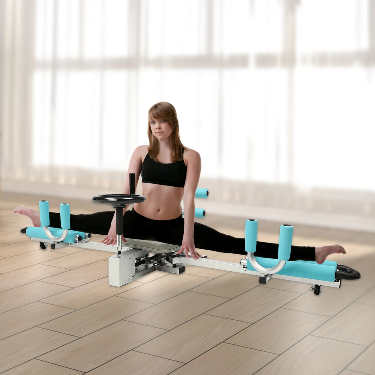 Adjustable Leg Stretcher Machine For Home Gym Flexibility Training