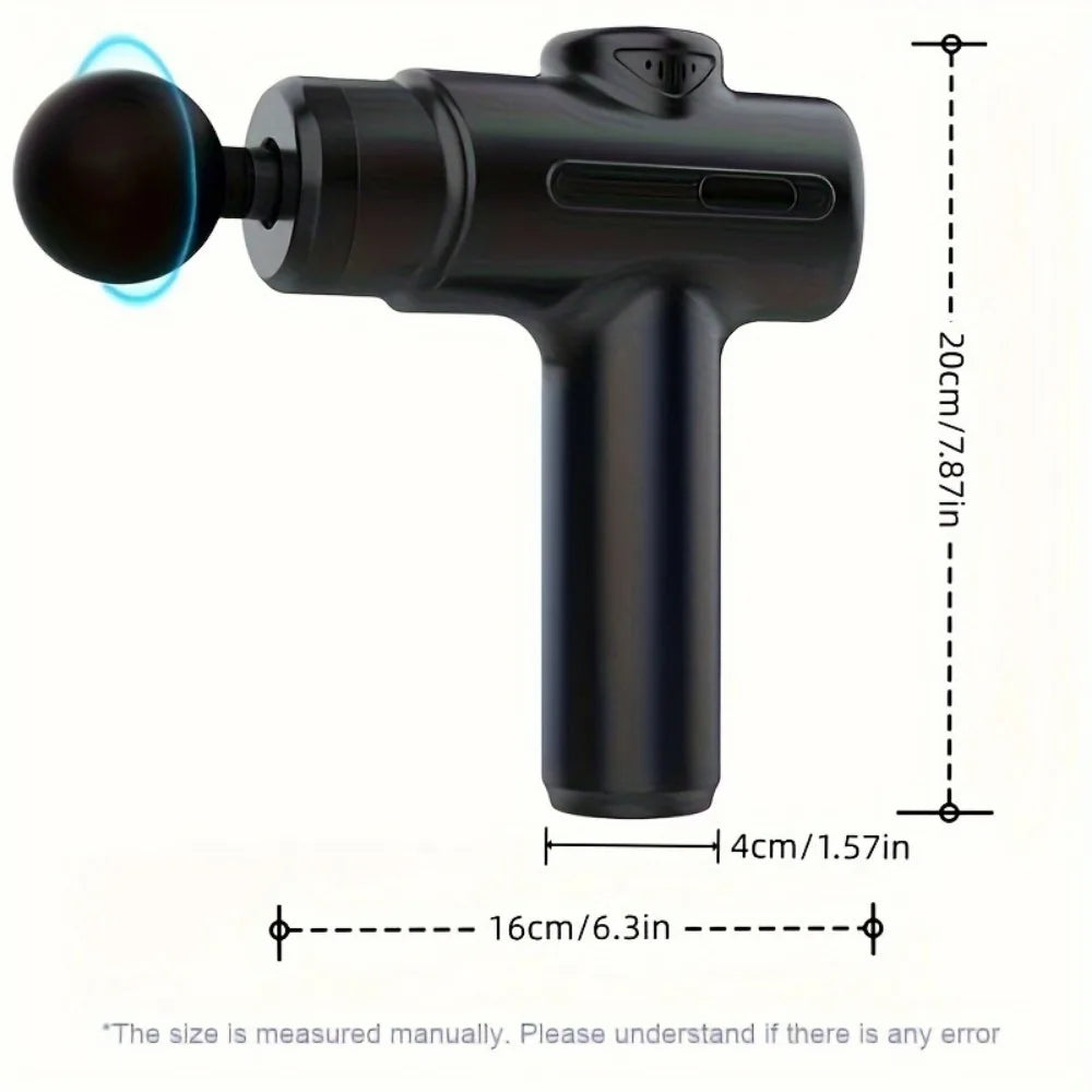 Deep Tissue Percussion Massage Gun Handheld Muscle Recovery Tool
